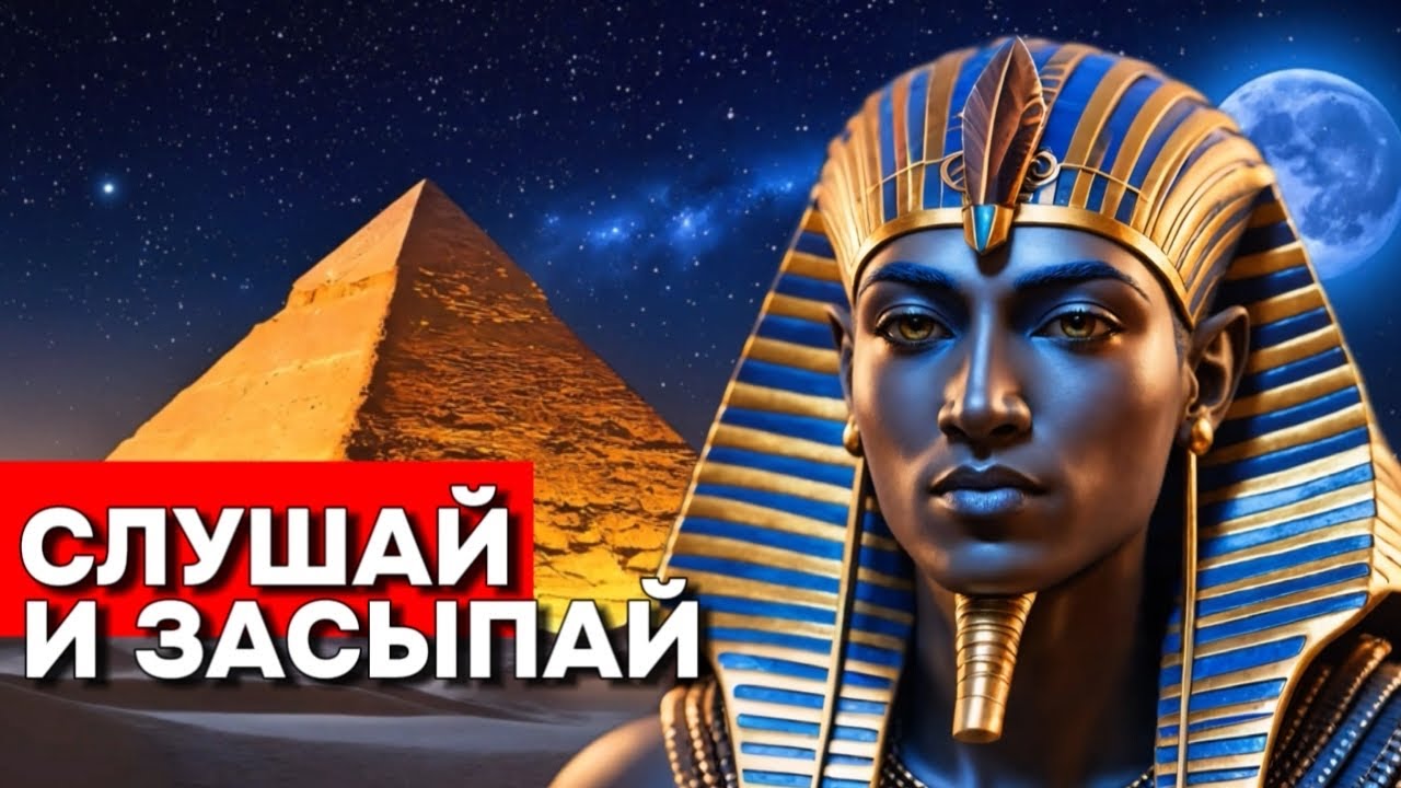 Вся История Древнего Египта: Расслабляющая Лекция для Сна | Пирамиды, Фараоны и Нил