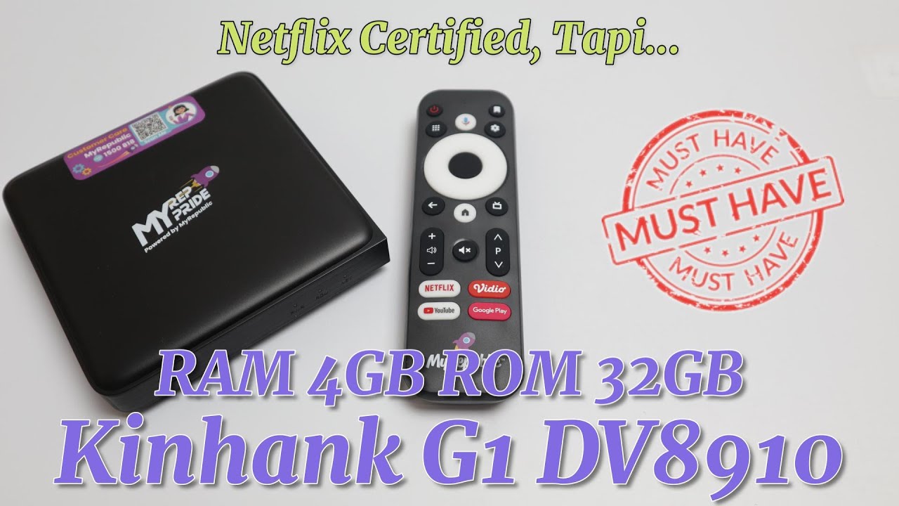 Android TV Box DV8910 Kinhank G1 Terbaik Di Kelasnya Dengan Fitur Melimpah