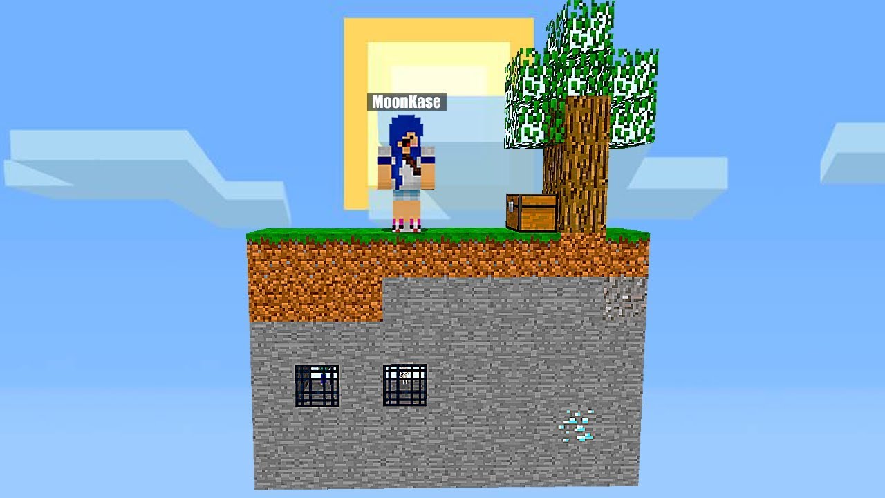 SOBREVIVENDO na MENOR ILHA do MINECRAFT!!