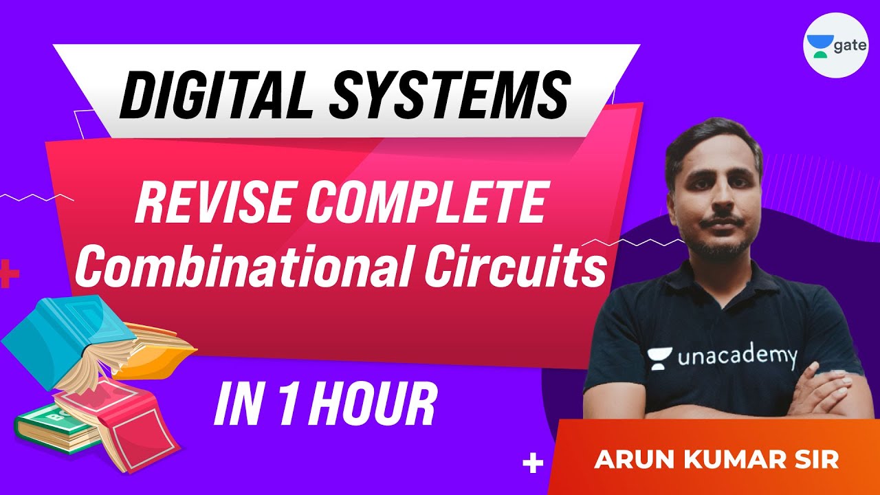 Combinational Circuits in 1 hour  | Complete Revision | Digital Logic | Digital Systems