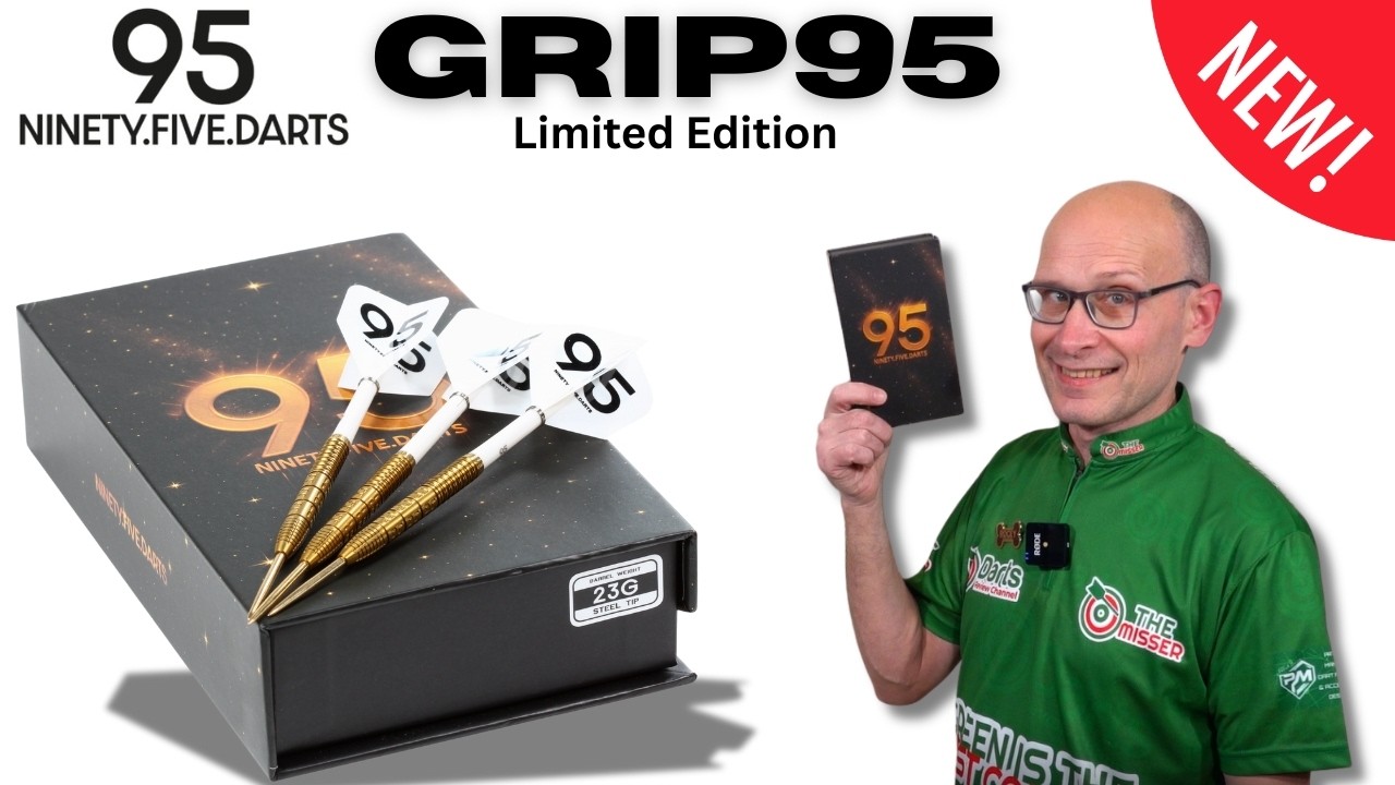 Обзор новых дротиков марки Ninety Five Darts GRIP95. Лимитированная серия дротиков.