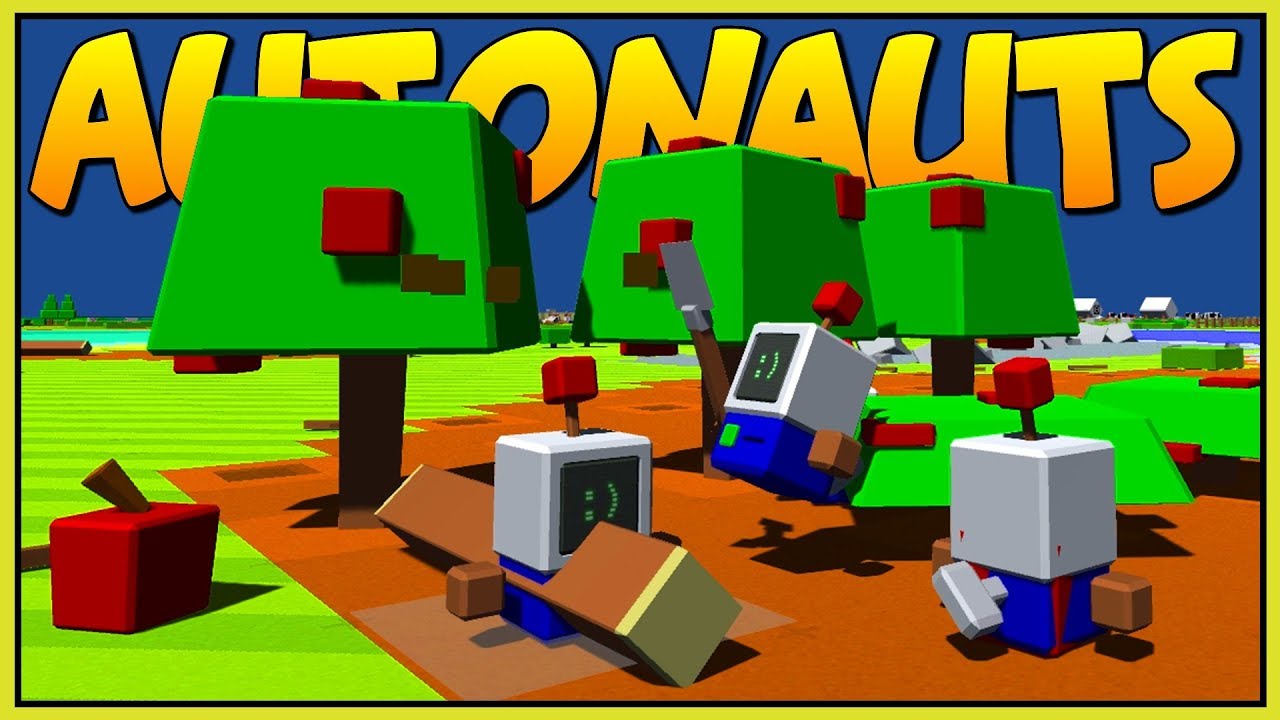 WE BUILD THE ULTIMATE APPLE ORCHARD - Autonauts Alpha - Let's Play Autonauts Gameplay
