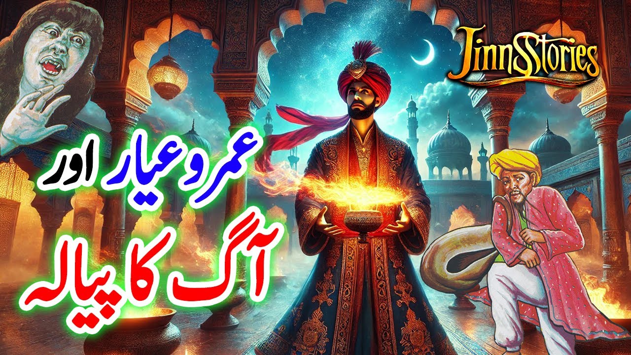 Umro Ayyar aur aag ka pyala | Umro Ayar Ki Talismati Jadui Kahaniyan | Jinn Stories
