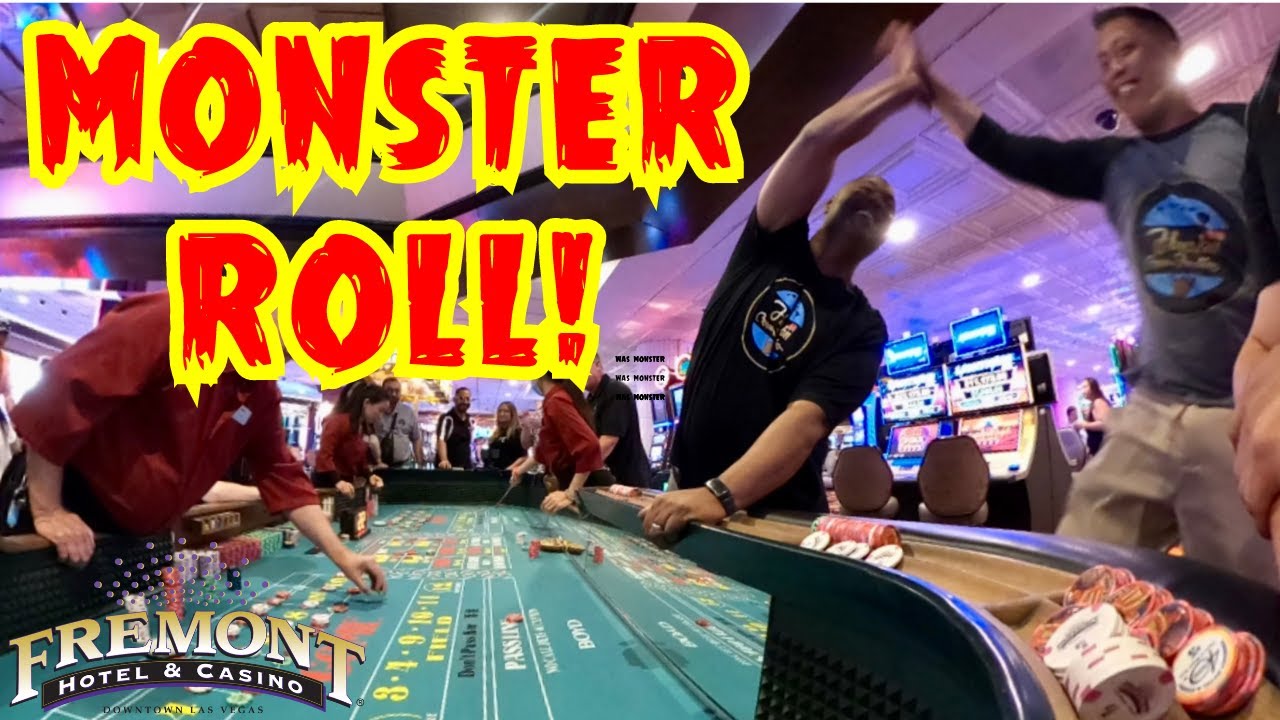 HCS Patreons Roll the Dice on the Craps Table at the Fremont Casino in Las Vegas