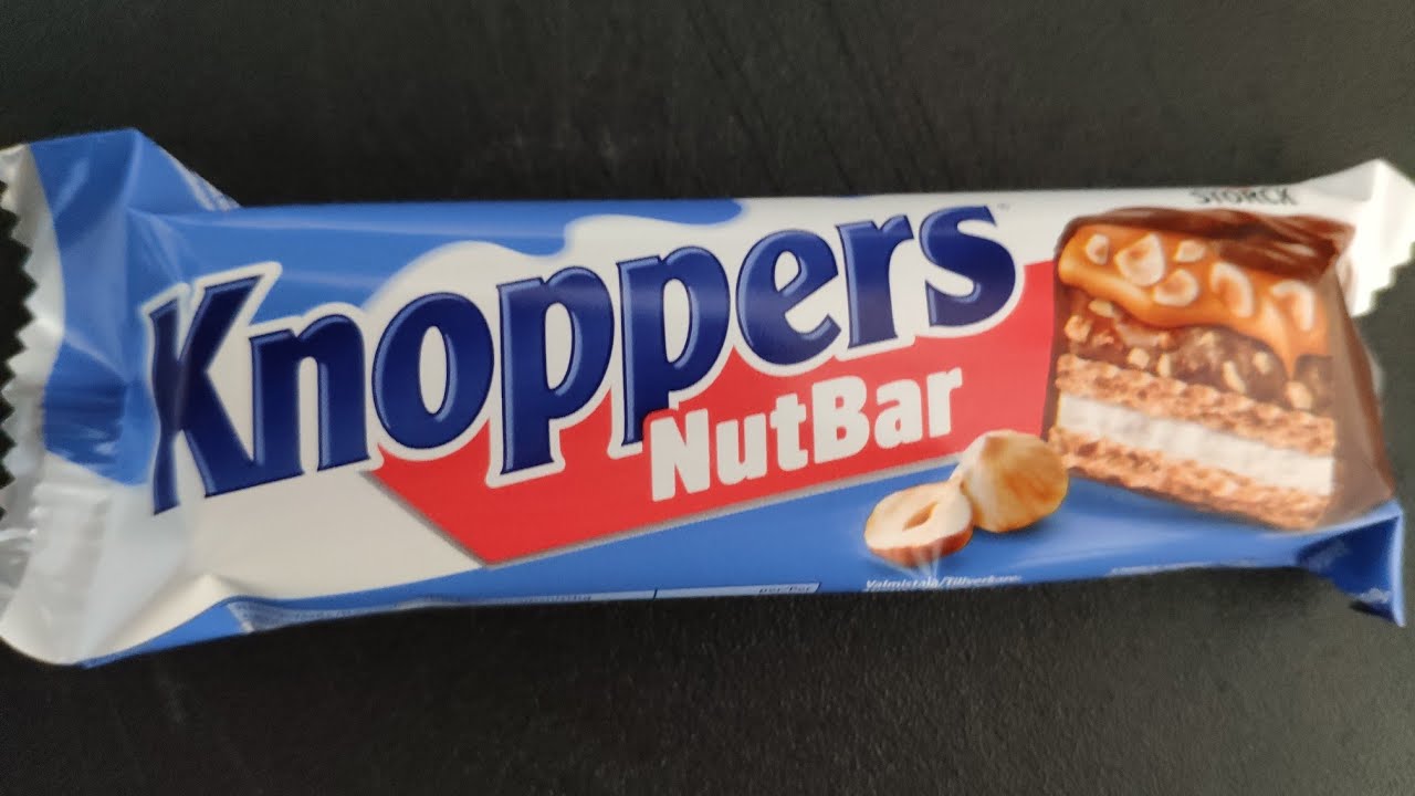 Knoppers Nutbar (Eng/Swe review)