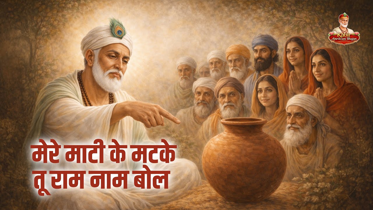 मेरे माटी के मटके तू राम नाम बोल | Mere Maati Ke Matke | Kabir Nirgun Bhajan | Kabir Amritvani