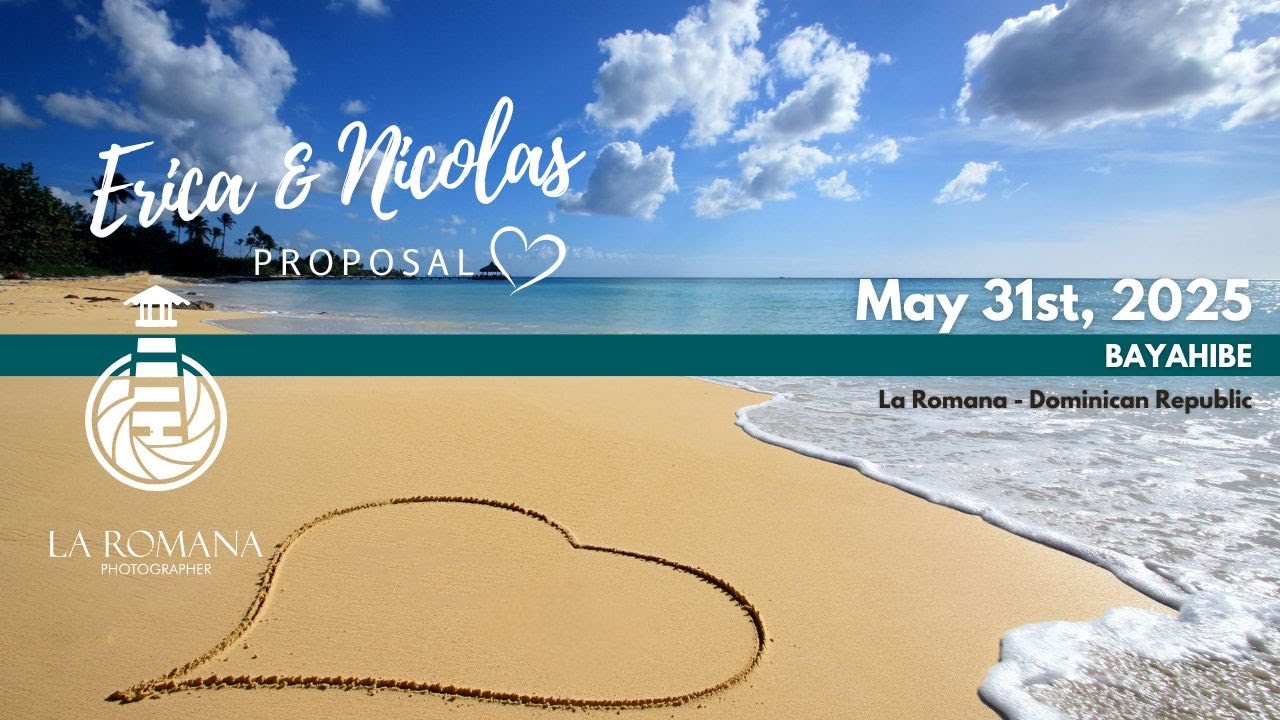 Beach Proposal in Bayahibe | Engagement Photography in the Dominican Republic 💍📸