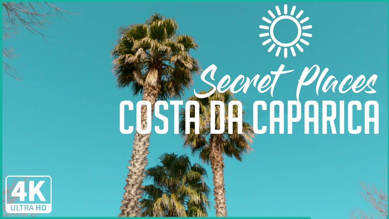 Costa Da Caparica -Almada - Potugal - 4k Ultra HD - Is this the best place for a walk by the beach?