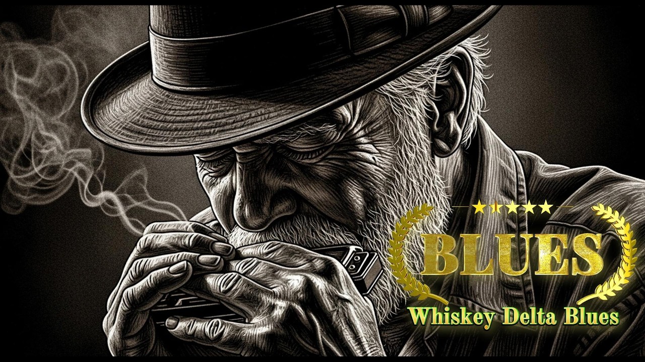 Deep Southern Blues  Whisky Night Delta Guitar & Harmonica 1 5 Hours