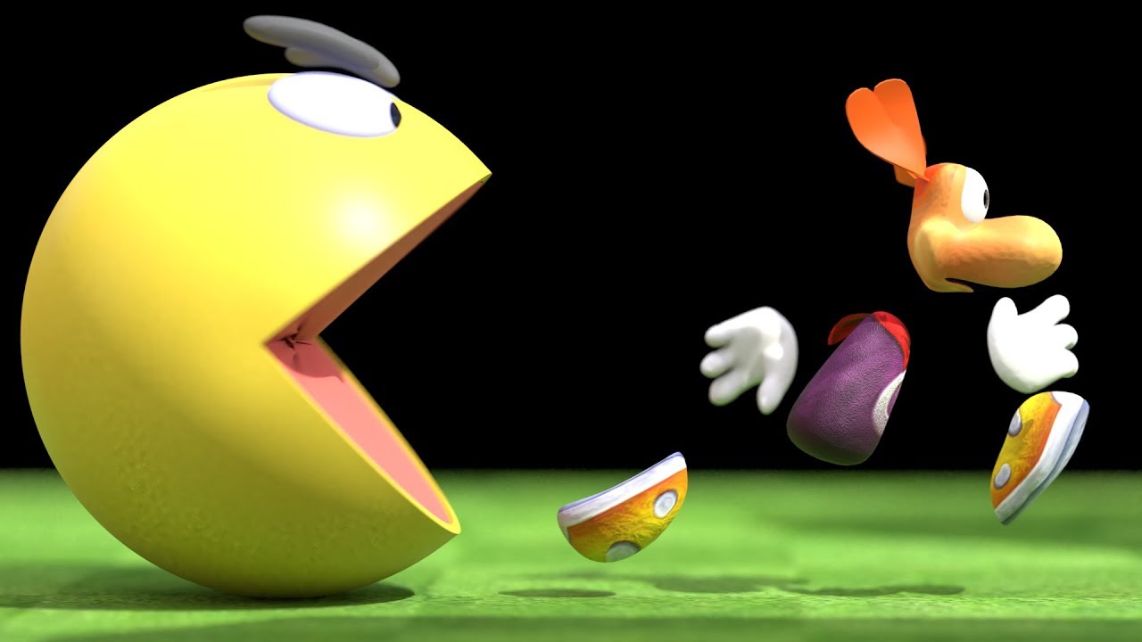 Pacman vs Rayman - Rayman legends