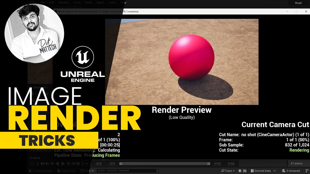 High Quality Rendering Unreal Engine - Tamil Full Tutorial