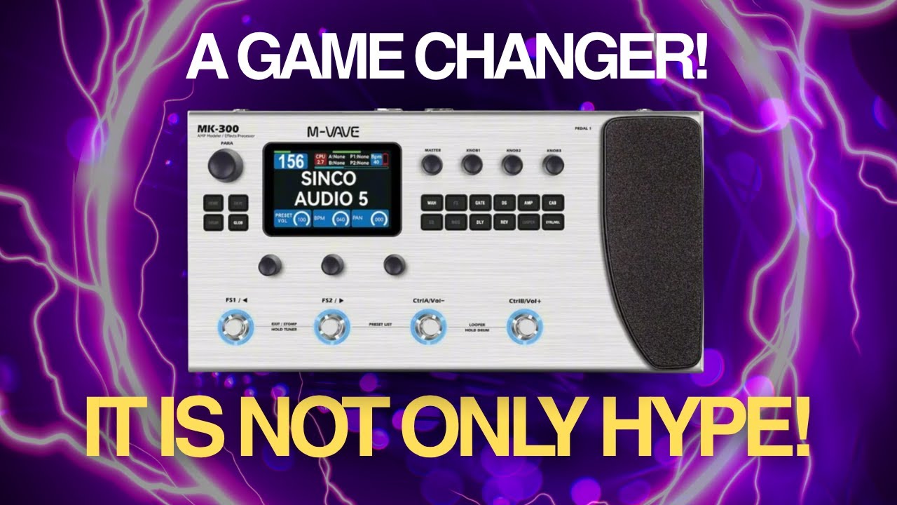 НАКОНЕЦ-ТО новый M-VAVE Multi-Effects УЖЕ ЗДЕСЬ! MK-300