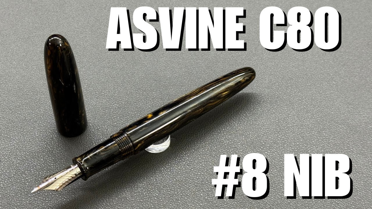 Is the Asvine C80 Fountain Pen Worth the Hype ?