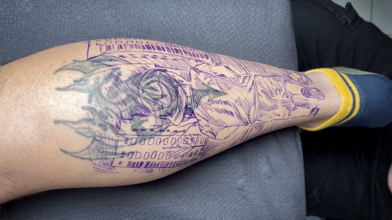 Cover Up tattoo | Time lapse