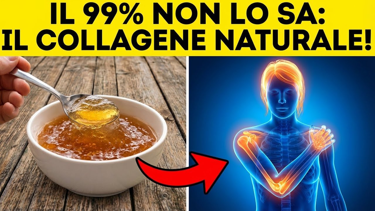 I 3 MIGLIORI cibi al COLLAGENE per PELLE, CAPELLI e ARTICOLAZIONI (MEGLIO delle polveri)