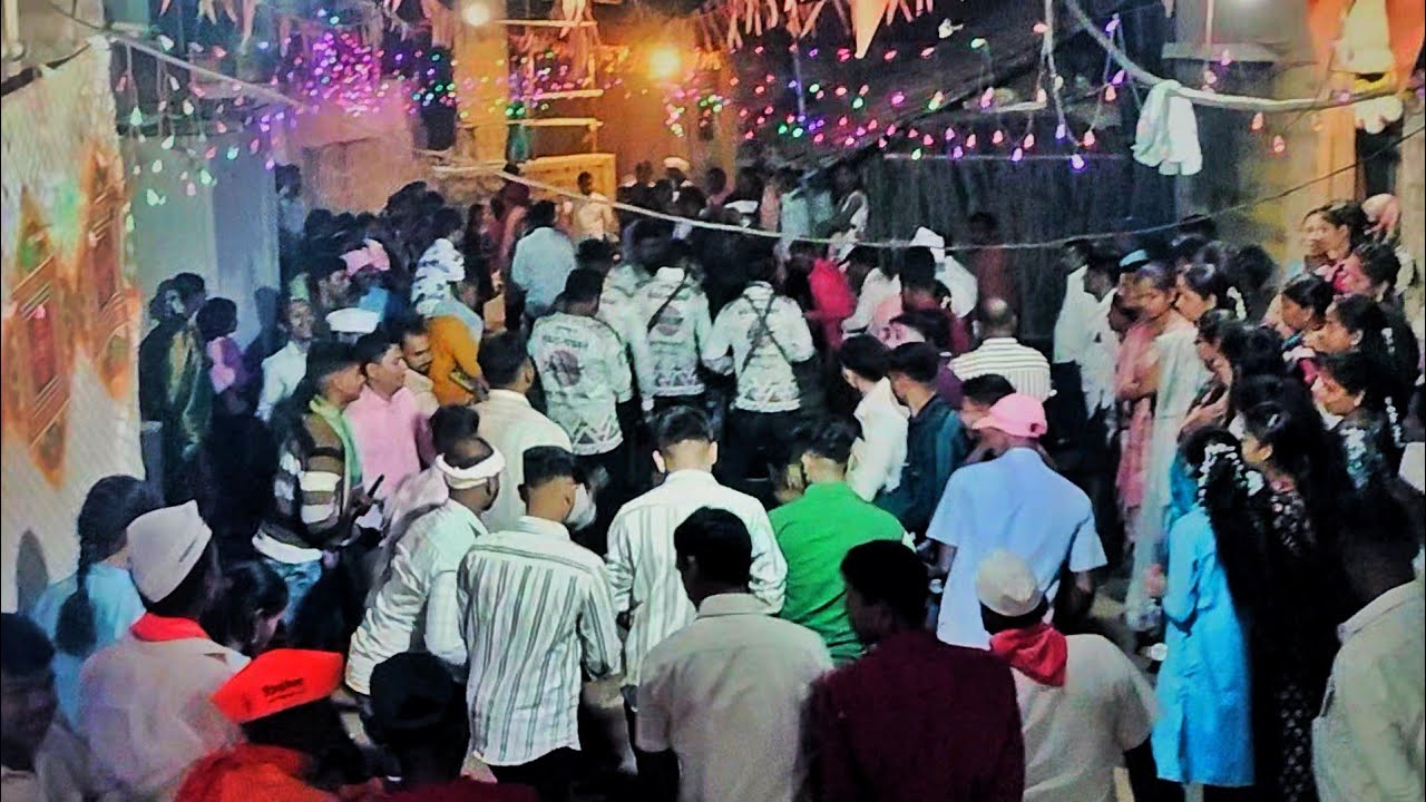शिंमग्यातील लेझीम आखाडा ( चोचिंदे वनिकोंड ) दान पट्टे - जोड काठीची लगबग......