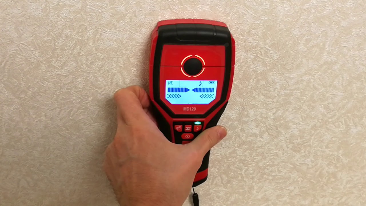 Сравнение детекторов скрытой проводки Bosch GMS 100 M и MD120 (китайский 