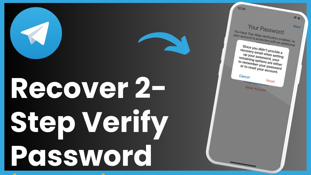 Telegram Two Step Verification Forgot Password !