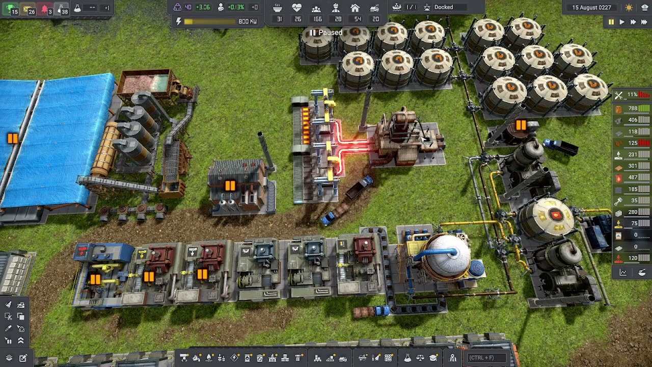 Capt Of Industry Realism Pt18: Prep and Build Tier 3 ... Lets Clean Up This Island