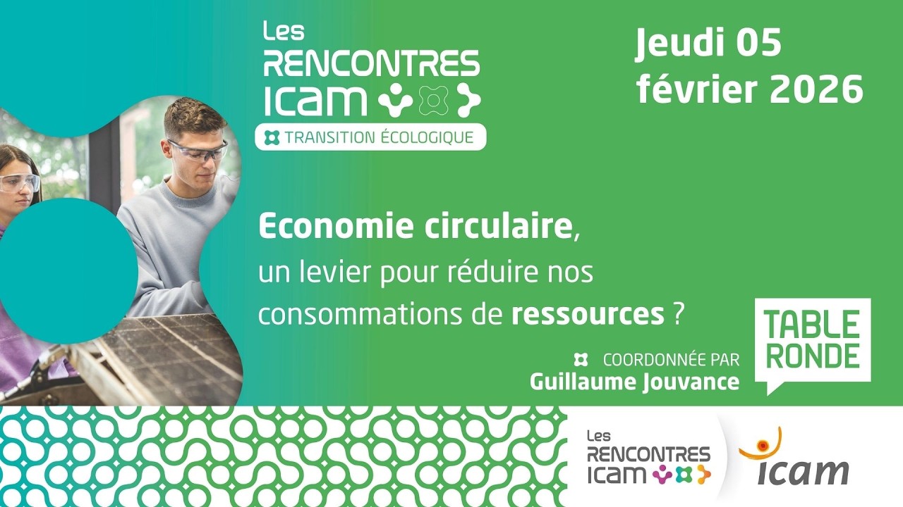 [Rencontre Icam] Économie circulaire – 5 février 2026