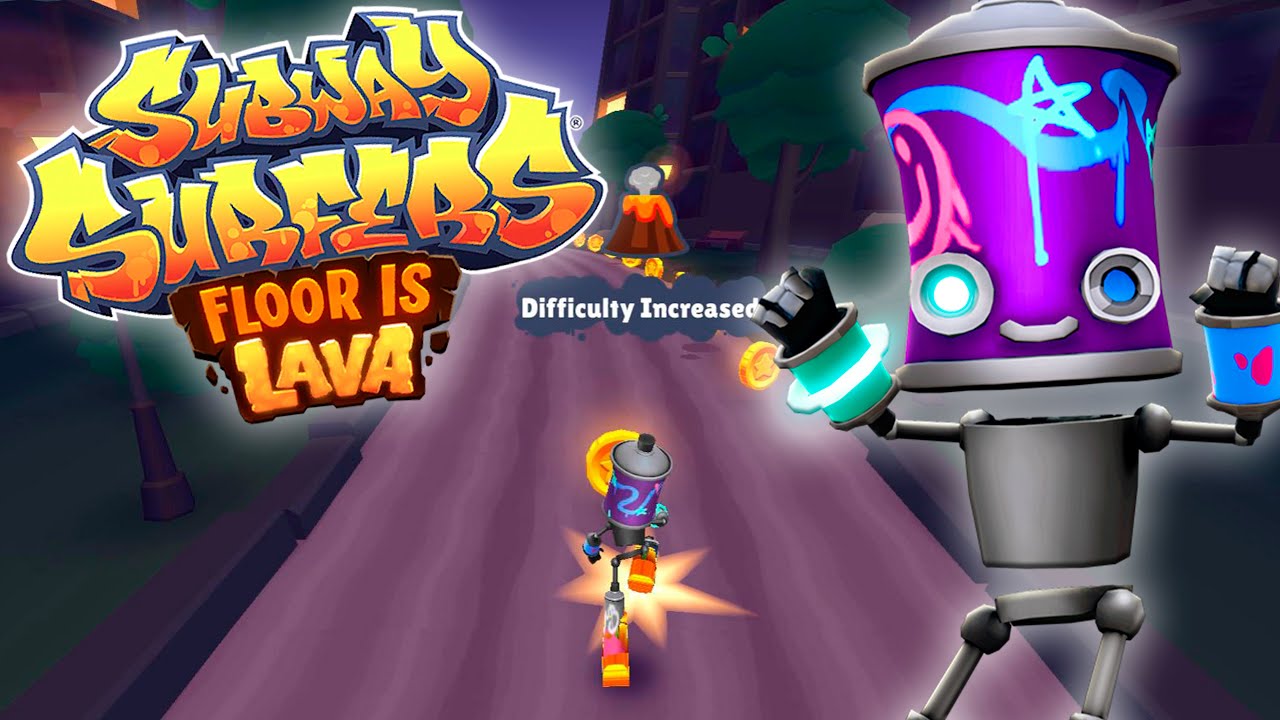 Subway Surfers Floor is lava: No Floor Challenge in CHICAGO 2023