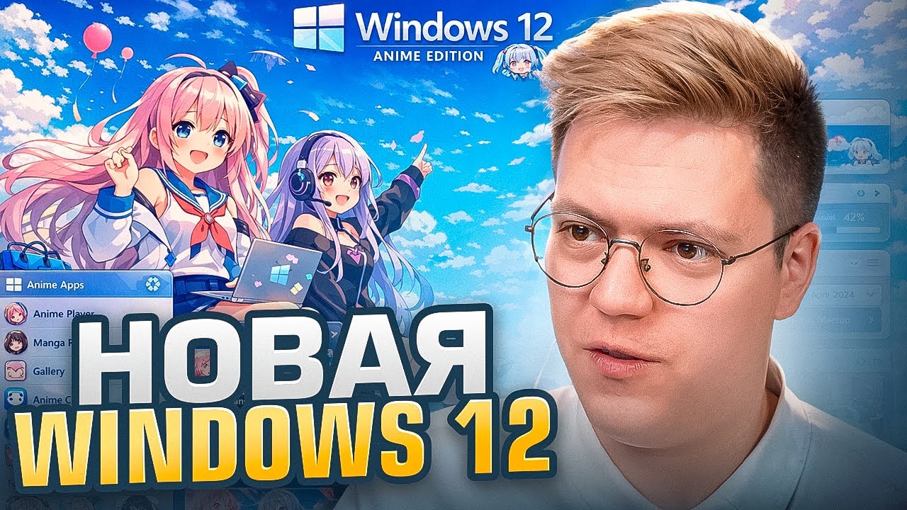 СКАЧАЛ WINDOWS 12 ANIME EDITION! разоблачение ПРОГРАММ ПОДПИСЧИКОВ!