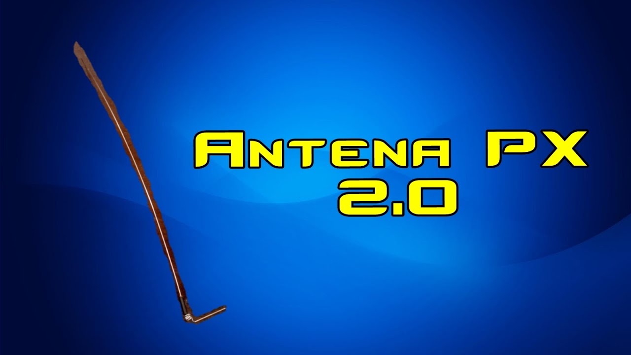 Como fazer Antena de PX  para miniaturas (2.0)