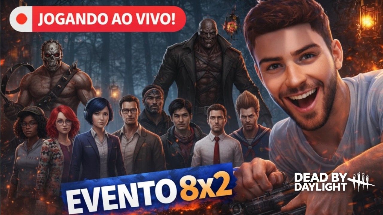 Vem de ao vivo comigo e bora jogar um DBD!?