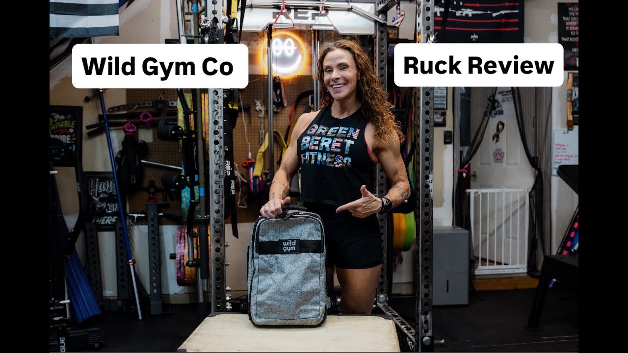 The most comfortable ruck on the market - the WILD GYM RUCK