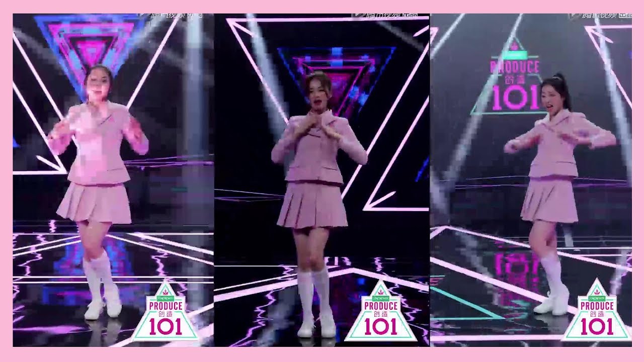 【直拍合辑】火箭少女101一起跳主题曲，你更pick谁？ | 创造101 Produce 101 China
