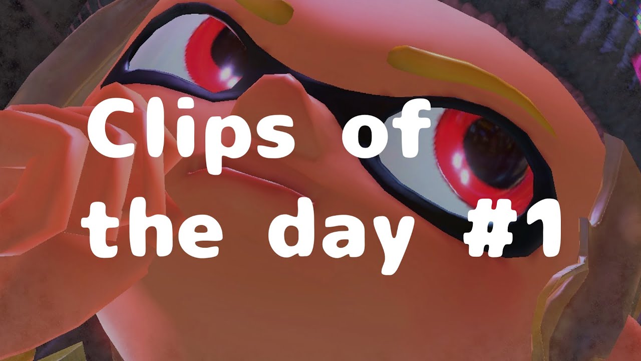 Clips of the day Splatoon #1　【スプラトゥーン３/Splatoon3】オーバーフロッシャー Bloblobber　 スプラ３