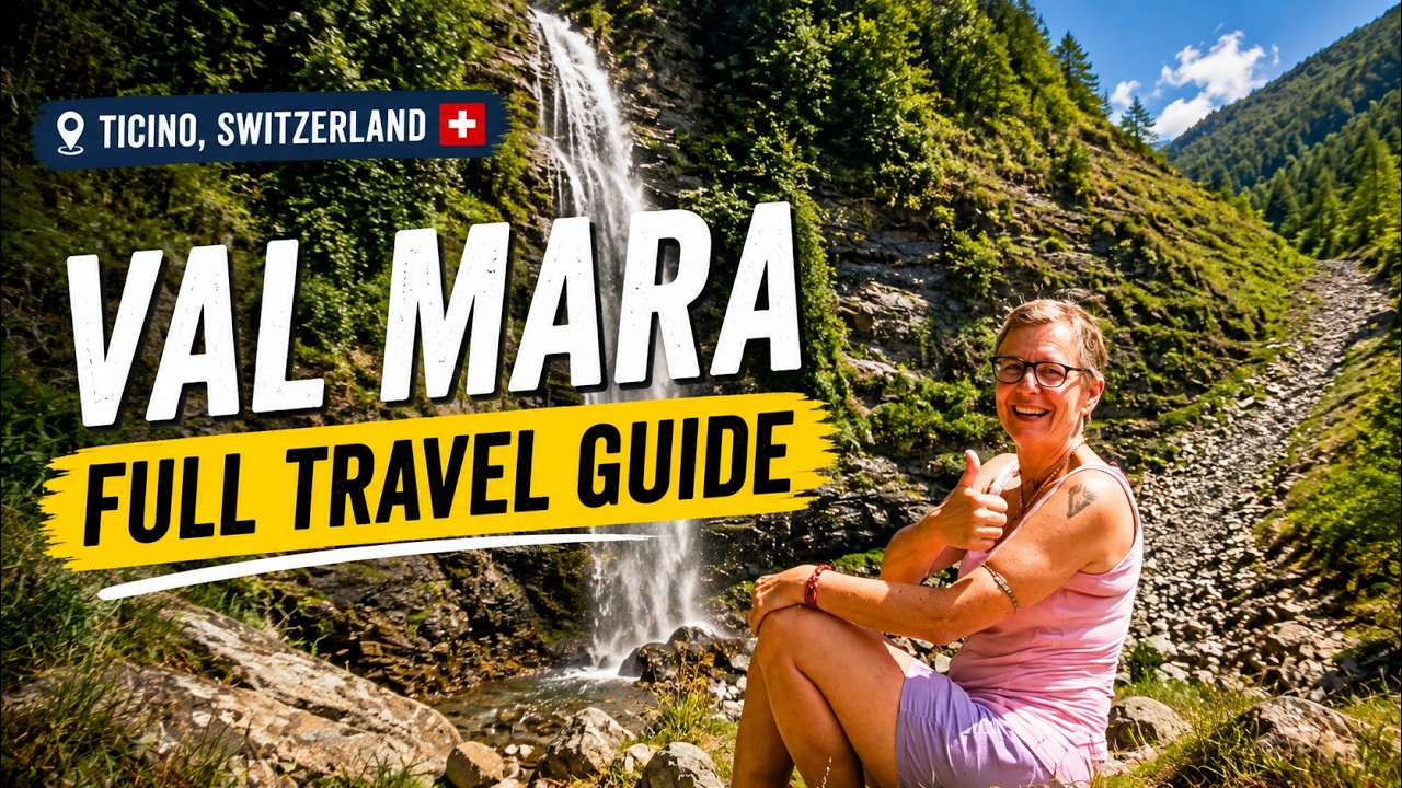 A hidden valley in Ticino - Val Mara | Melano, a waterfall, a sanctuary and hiking | Switzerland 🇨🇭