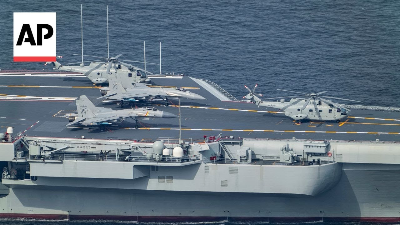 China puts aircraft carrier Shandong on display in Hong Kong