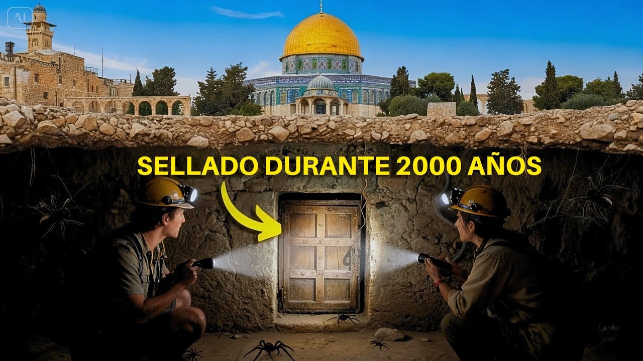 NADIE SAB&Iacute;A que esta PUERTA EXIST&Iacute;A Bajo EL MONTE DEL TEMPLO en JERUSAL&Eacute;N 