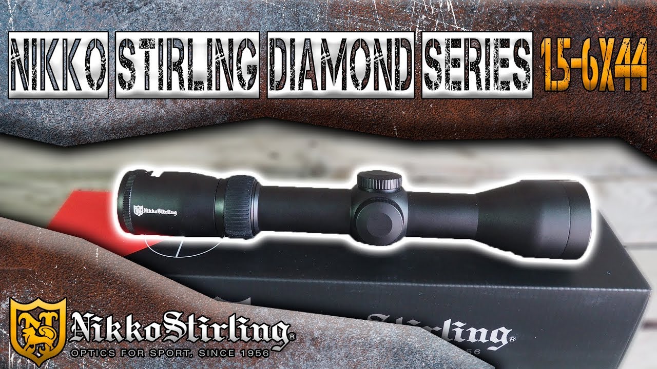 Visor NIKKO STIRLING DIAMOND 1.5-6X44 RET 4A IR