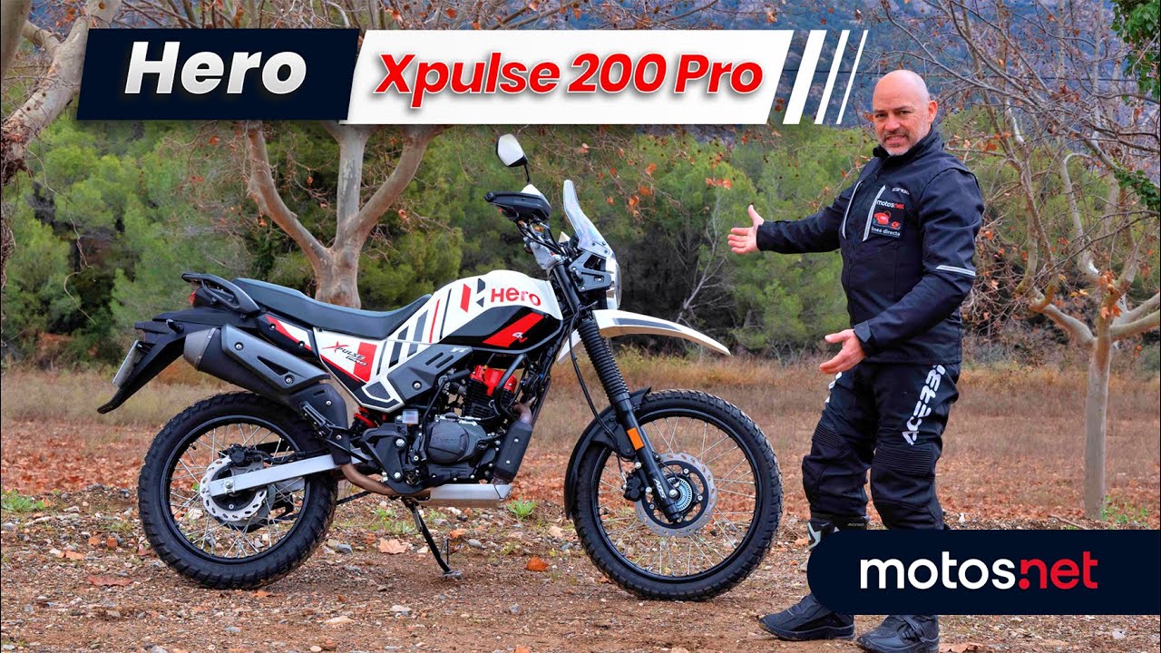 👌🏽 Hero XPulse 200 4V Pro / Llega el trail 