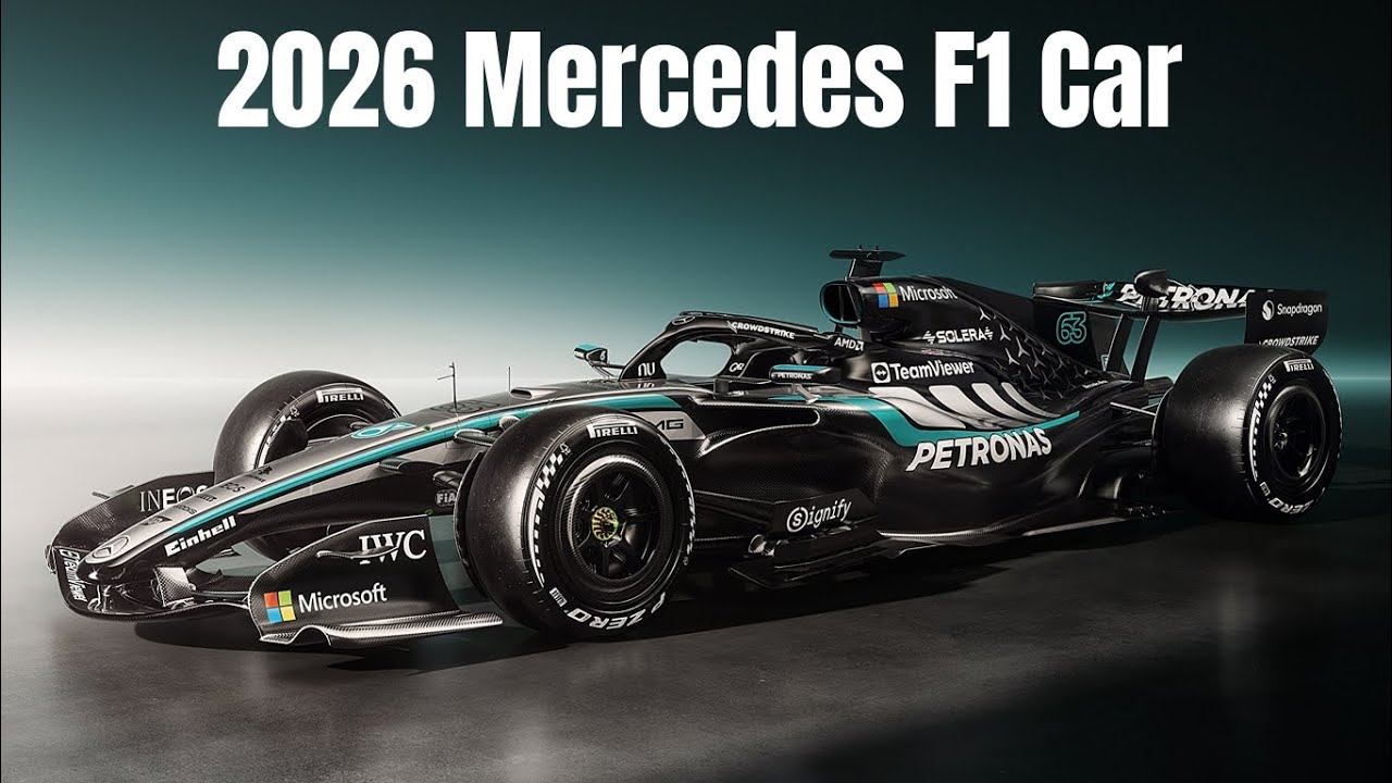 2026 Mercedes F1 Car officially revealed! First Look!