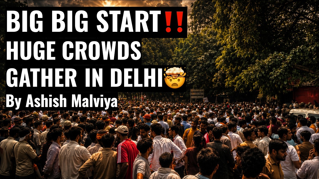 TOP BREAKING NEWS: THIS IS HUGE! MASSIVE PROTEST IN INDIA'S JANTAR MANTAR! VIDEO GOES VIRAL!