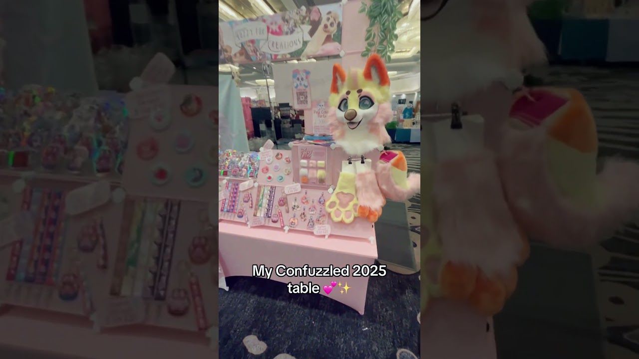 My Confuzzled 2025 Dealersden table! 💖