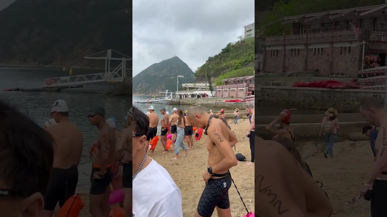 #swim race middle island Hongkong 2025