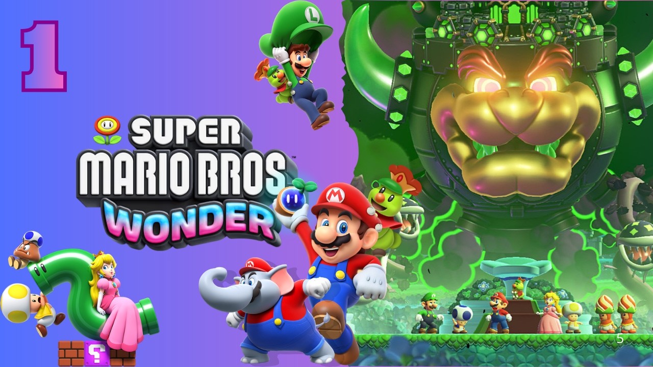 SUPER MARIO BROS WONDER - GAMEPLAY