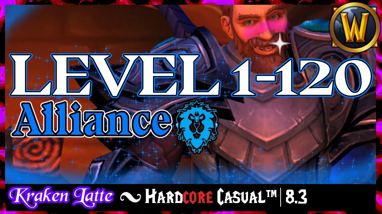 How I Level Alliance 1-120 🦁 Battle for Azeroth