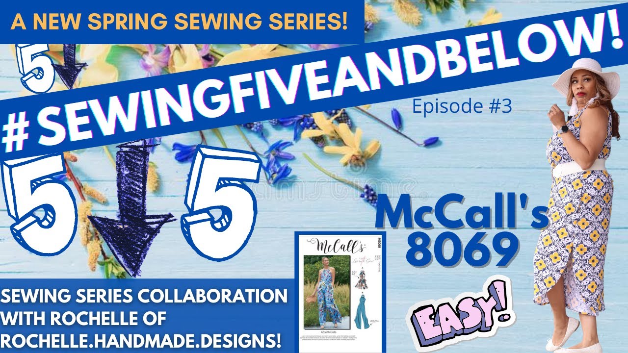 Серия «ПЯТЬ И НИЖЕ»! Выпуск №3, McCall's 8069 — Легко шить!