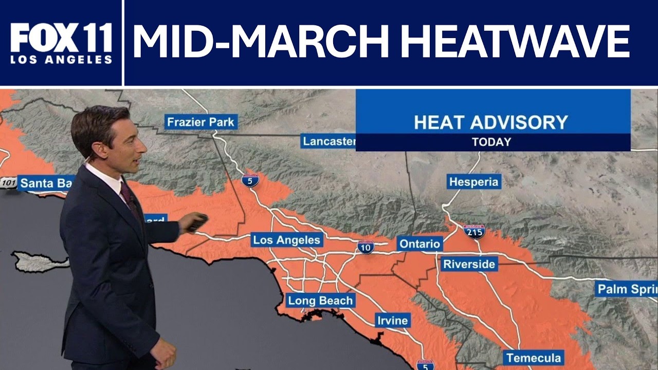 Scrambling to stay cool as Los Angeles is in heat advisory | FOX 11 LA