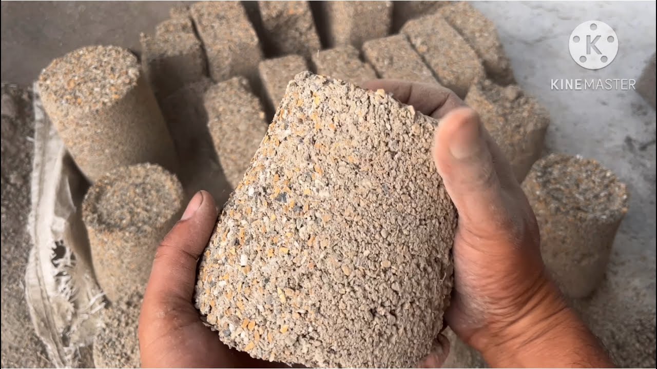 ASMR|| yellow sand yellow stones texture dry and water crumbling #satisfying #asmr