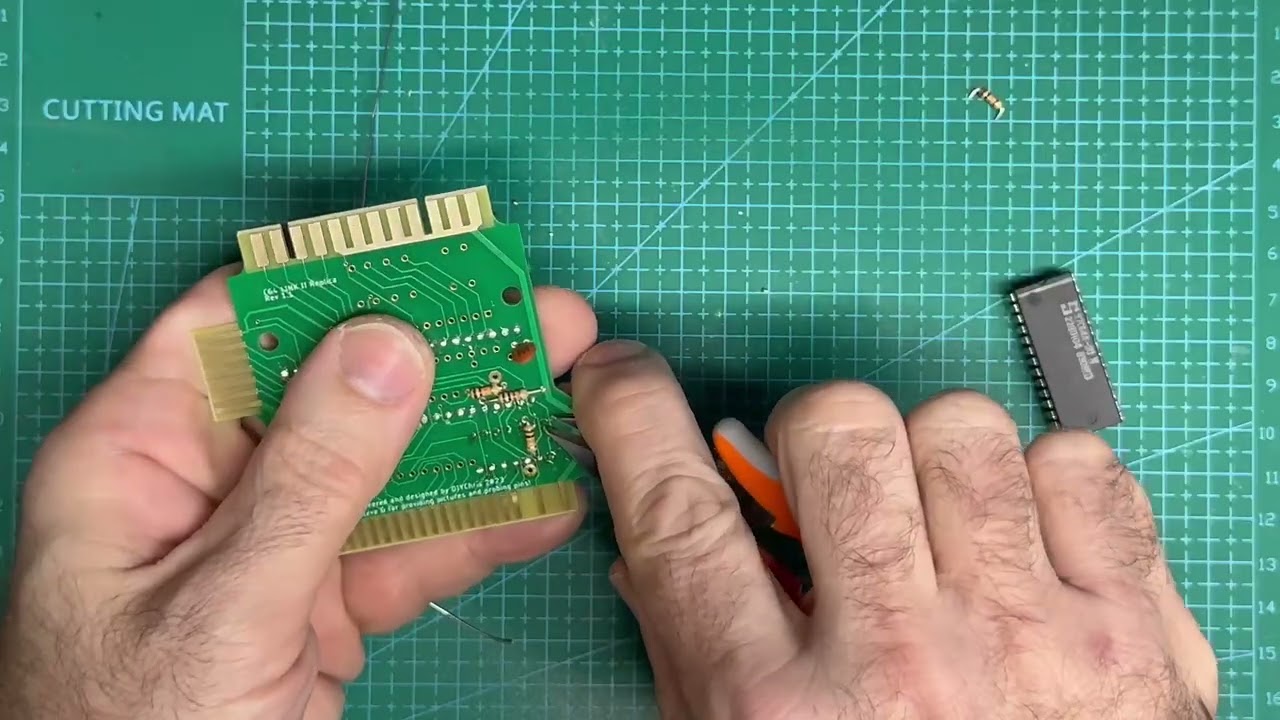 Building a RTC C64-Link II Cartridge