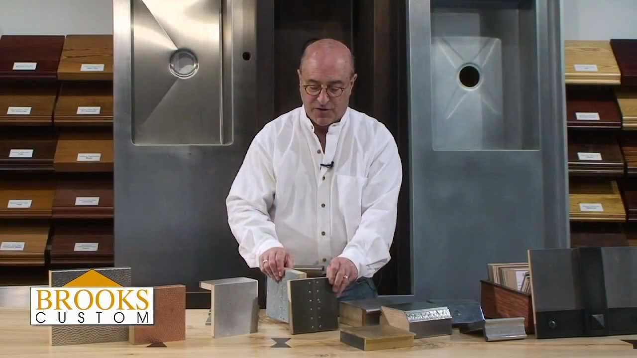 Zinc Countertops - Brooks Custom