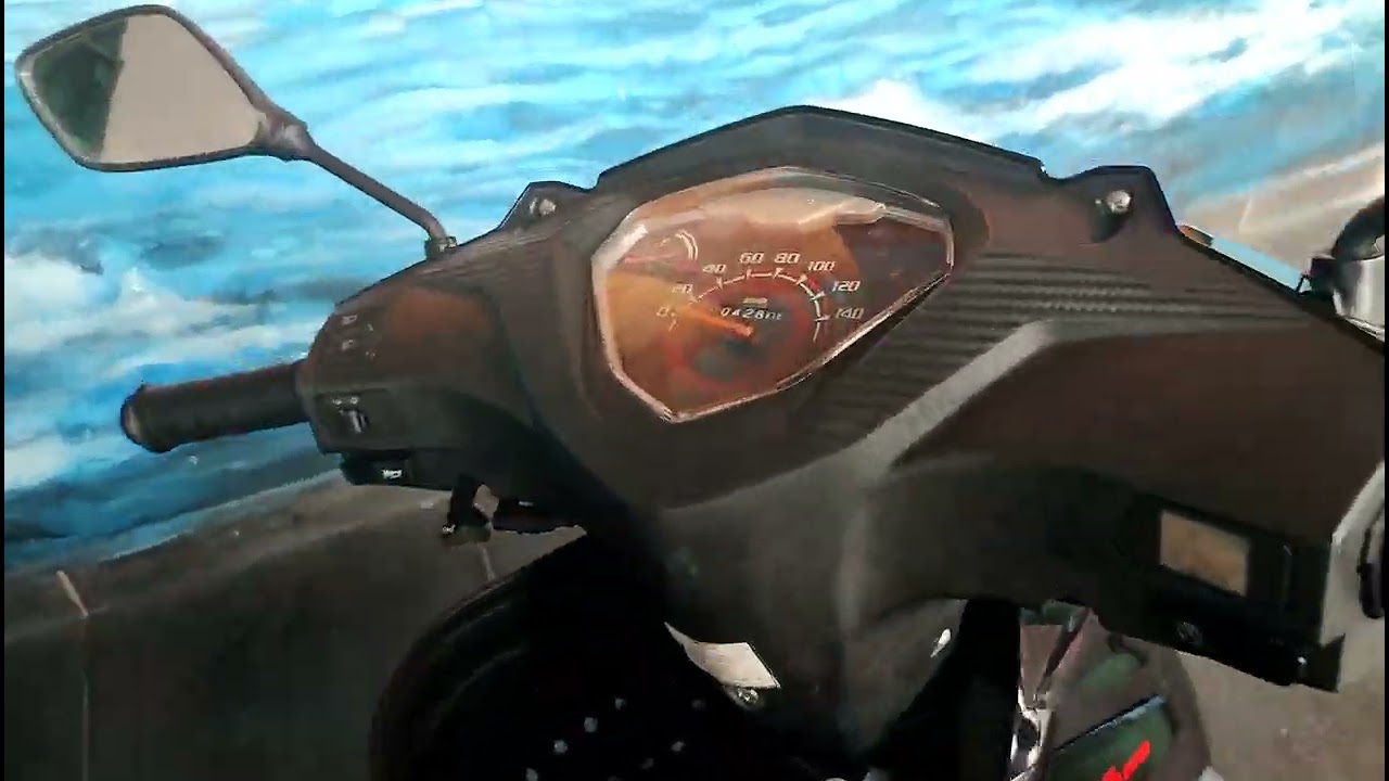 Modenas MR3 kriss 110, makeup sempoi modify masuk barang honda wave.