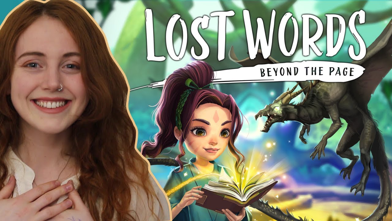 Narrative-Driven Indie Game Lost Words: Beyond The Page | I didn't expect it to be so sad! #1