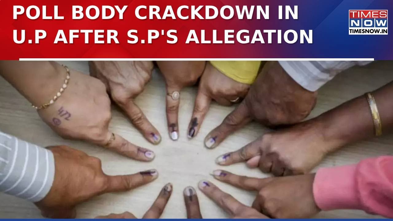 Uttar Pradesh By Poll: Poll Body Crackdown As Samajwadi Party's Allegation Of 'Voter Intimidation'